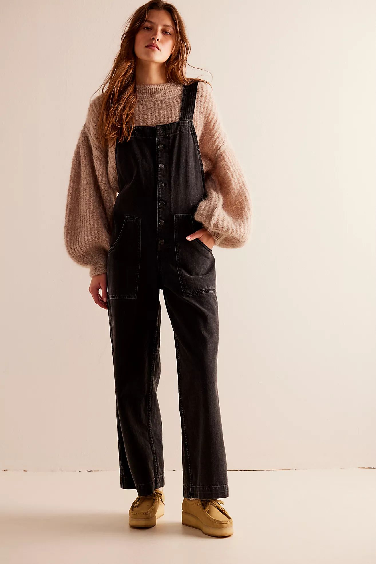We The Free Fields Of Flowers Wide-Leg Overalls | Free People (Global - UK&FR Excluded)