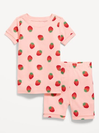 Unisex Snug-Fit Printed Pajama Set for Toddler & Baby | Old Navy (CA)