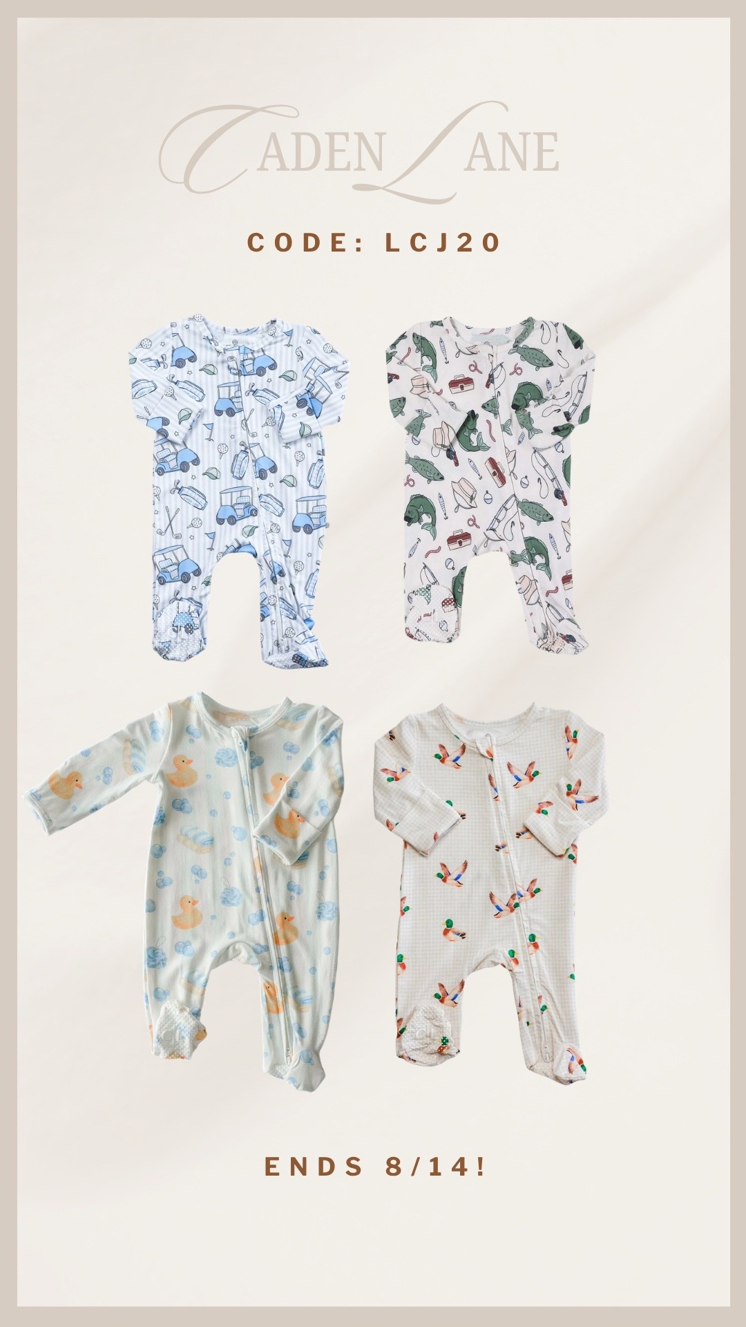 Bamboo footies from @Caden Lane! Use code LCJ20 until 8/14 to save 👶🏼

#LTKBaby #LTKBump #LTKKids