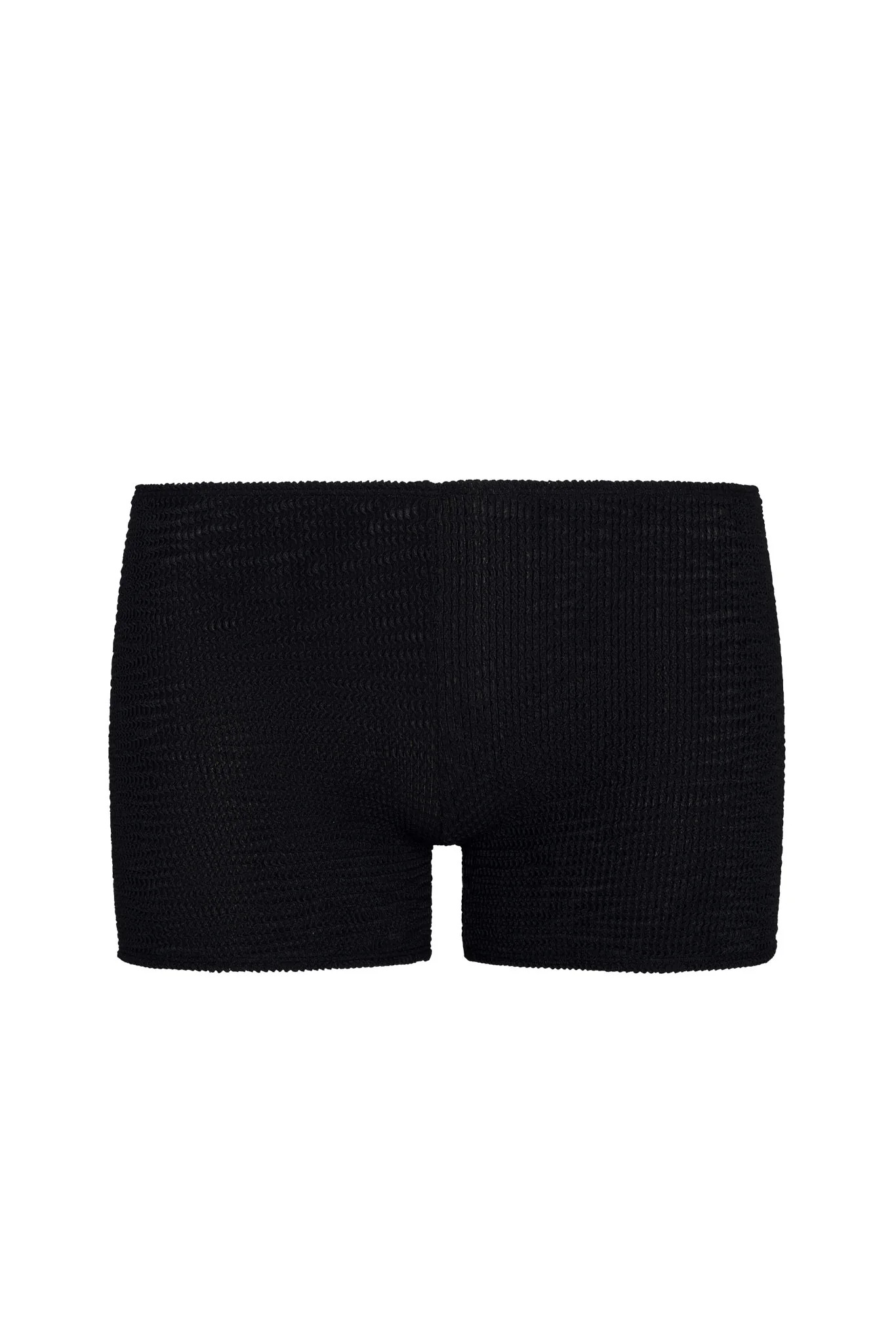 Cali Short - Black Crinkle | Monday Swimwear