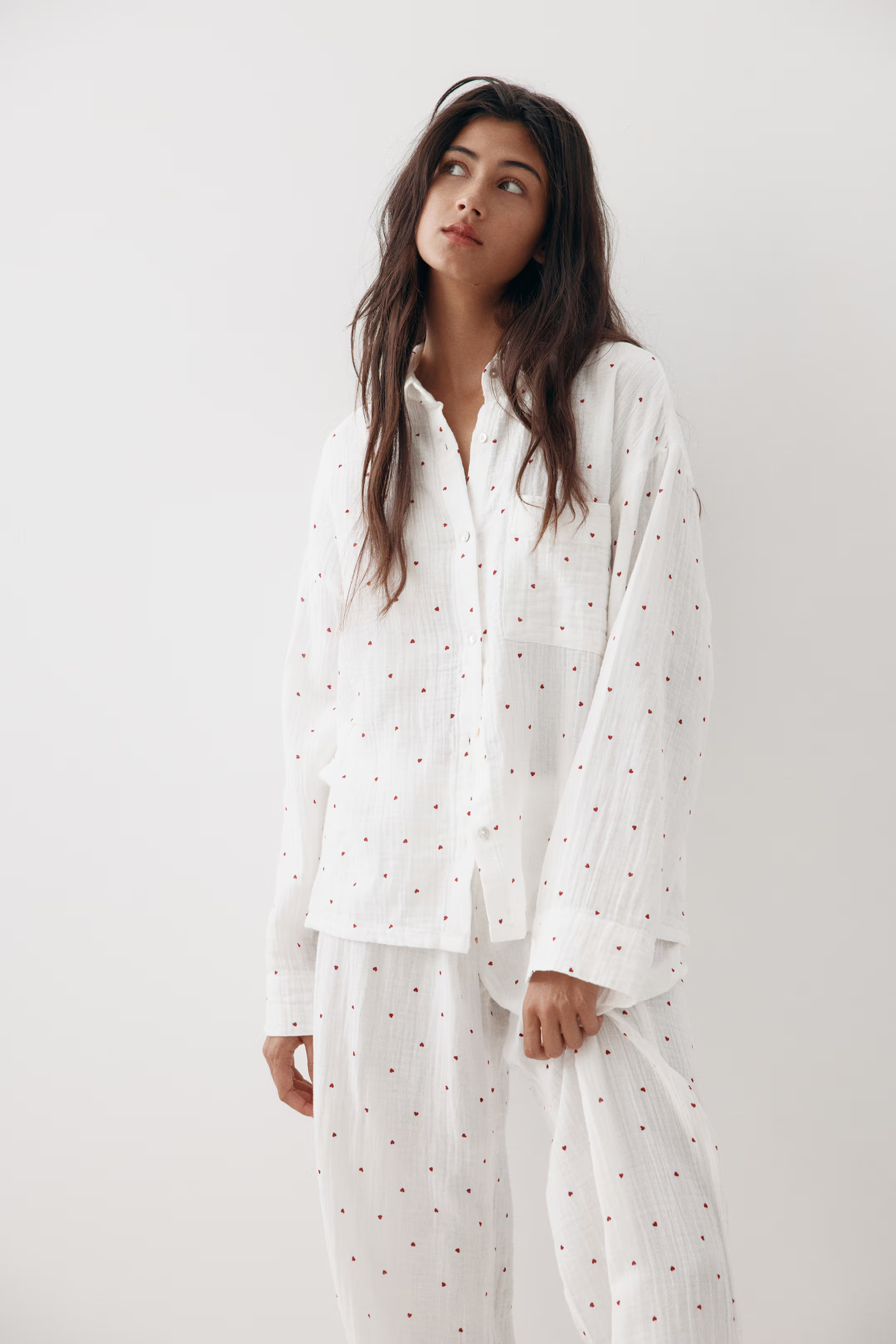 Cotton Muslin Pajamas | H&M (US + CA)