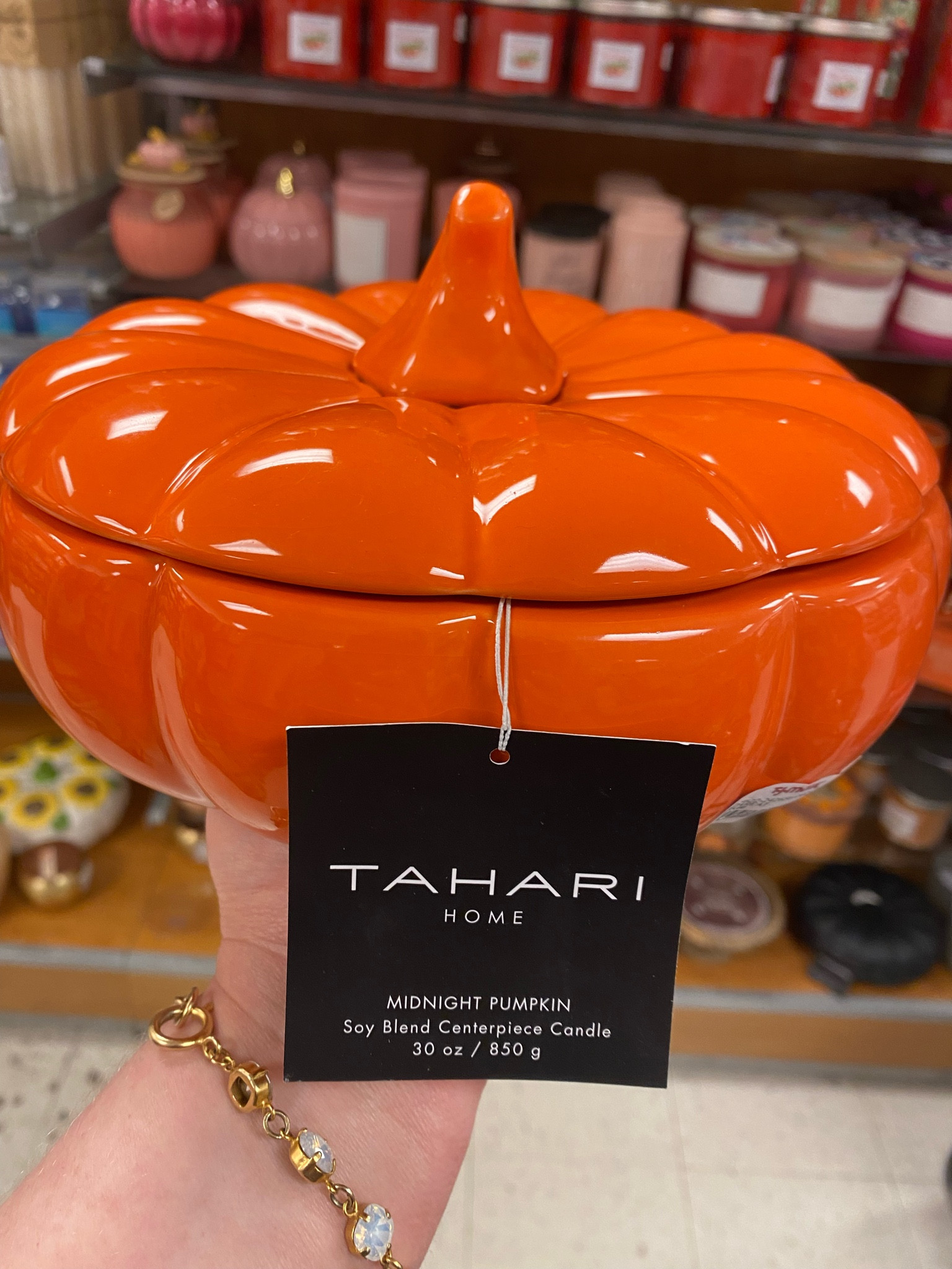 TJ Maxx giant 6-wick centerpiece candle on sale! 

#LTKSeasonal #LTKsalealert #LTKhome