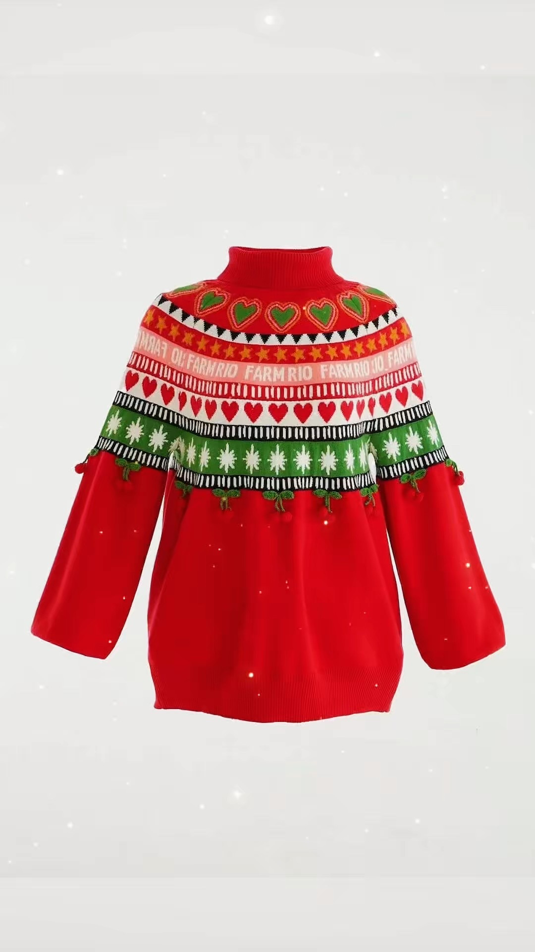 Farm Rio Holiday Sweater | Tropical Festive Knit

A festive Farm Rio sweater with a tropical twist — bold red, playful motifs, and joyful details that feel like a warm-weather holiday. Perfect for resort escapes, winter travel, or adding color and personality to seasonal dressing.

#LTKGiftGuide #LTKHoliday #LTKSaleAlert