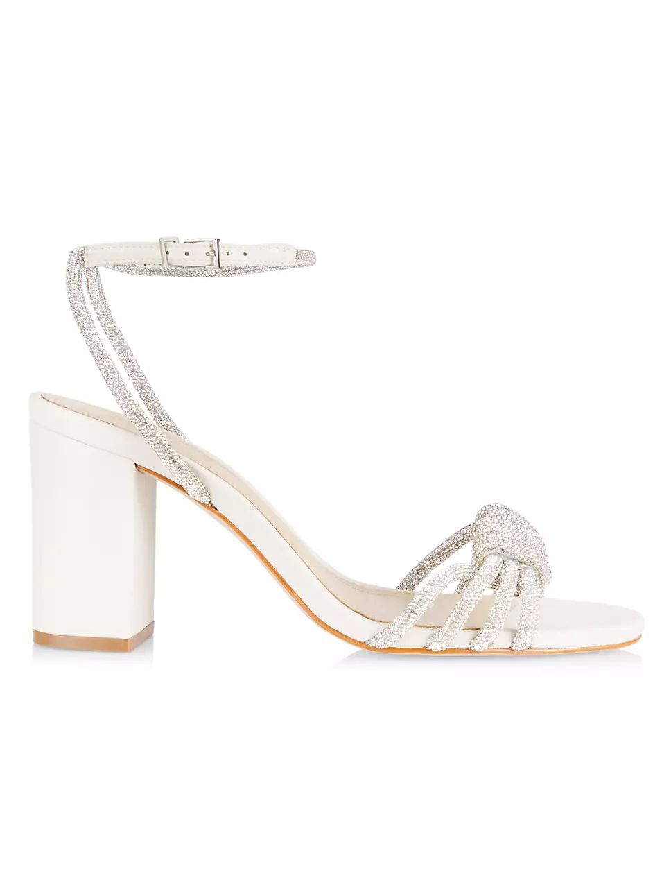 Jewell 90MM Embellished Block-Heel Sandals | Saks Fifth Avenue