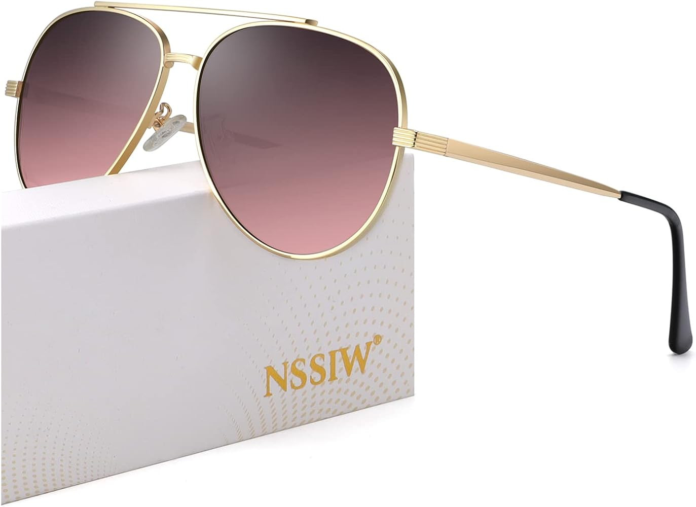 Polarized Aviator Sunglasses for Men and Women, Classic Pilot Sun Glasses with Premium Metal Fram... | Amazon (CA)