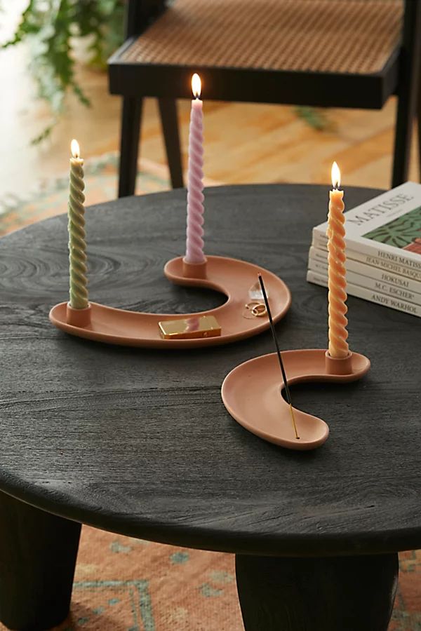 Laurel Single Taper Candle Holder | Urban Outfitters (US and RoW)