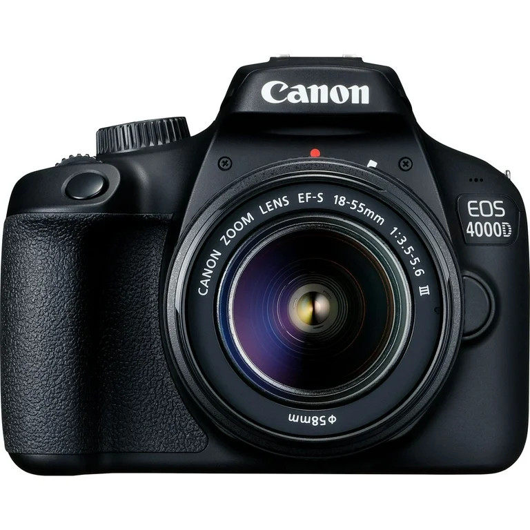 Canon EOS 4000D / Rebel T100 with EF-S 18-55mm III Lens + 500mm/1000mm Bundle - Walmart.com | Walmart (US)