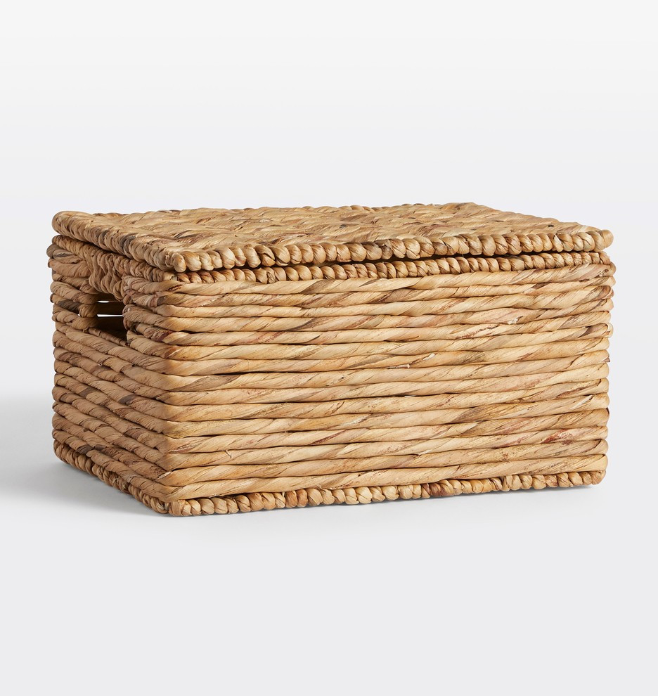 Stafford Woven Rectangle Basket
 | Rejuvenation | Rejuvenation