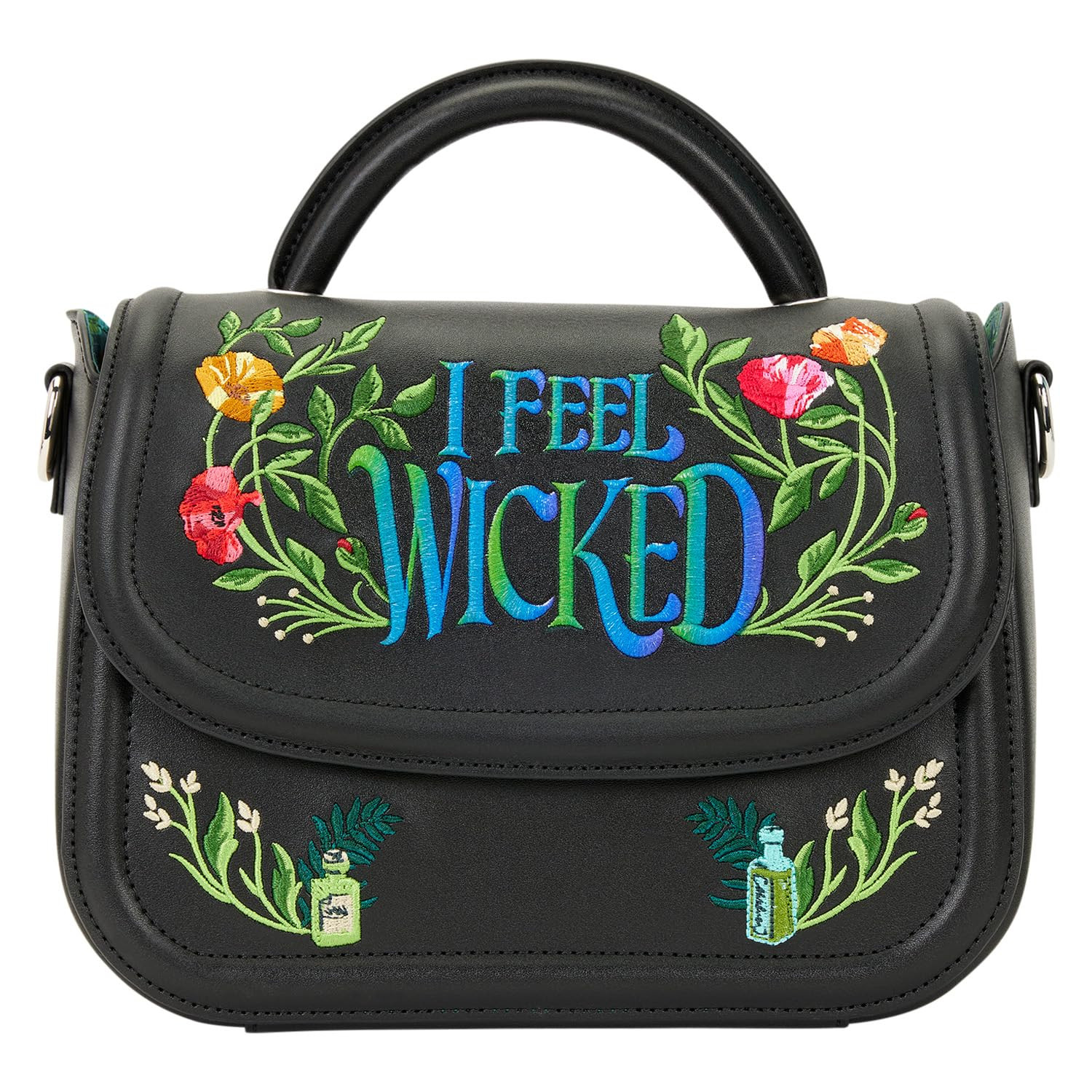 Loungefly Universal Wicked: Part Two Floral Crossbody Bag | Amazon (US)