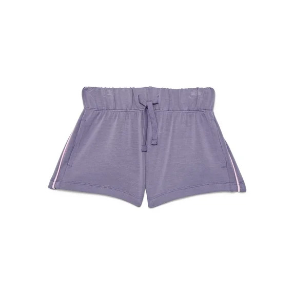 Athletic Works Little and Big Girls Performance Knit Shorts, Sizes 4-18 | Walmart (US)