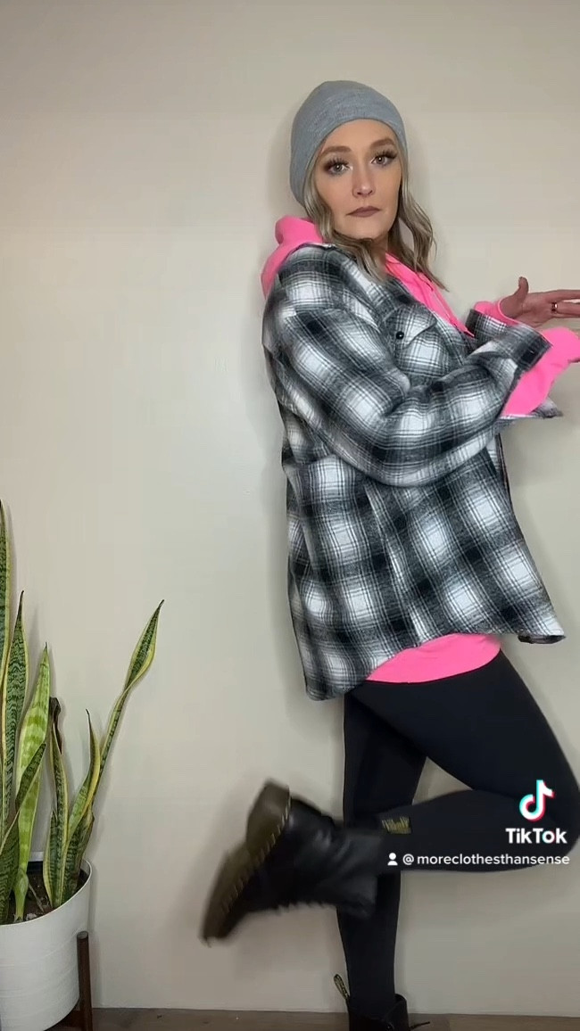 Today’s comfy ootd 

Hoodie-XL
Button Down-XL
Leggings-L
Docs-9

#LTKunder50 #LTKsalealert #LTKstyletip