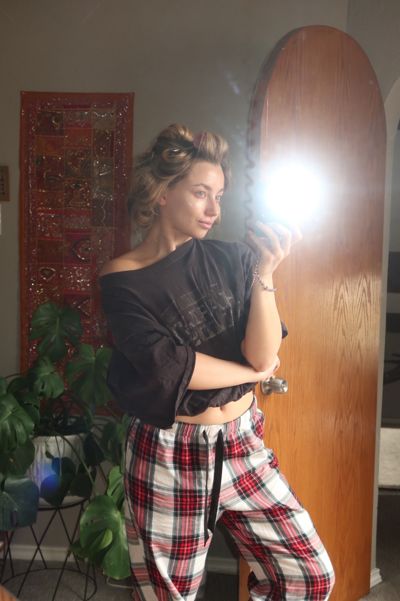 My go-to pin curl routine 🫶🏼