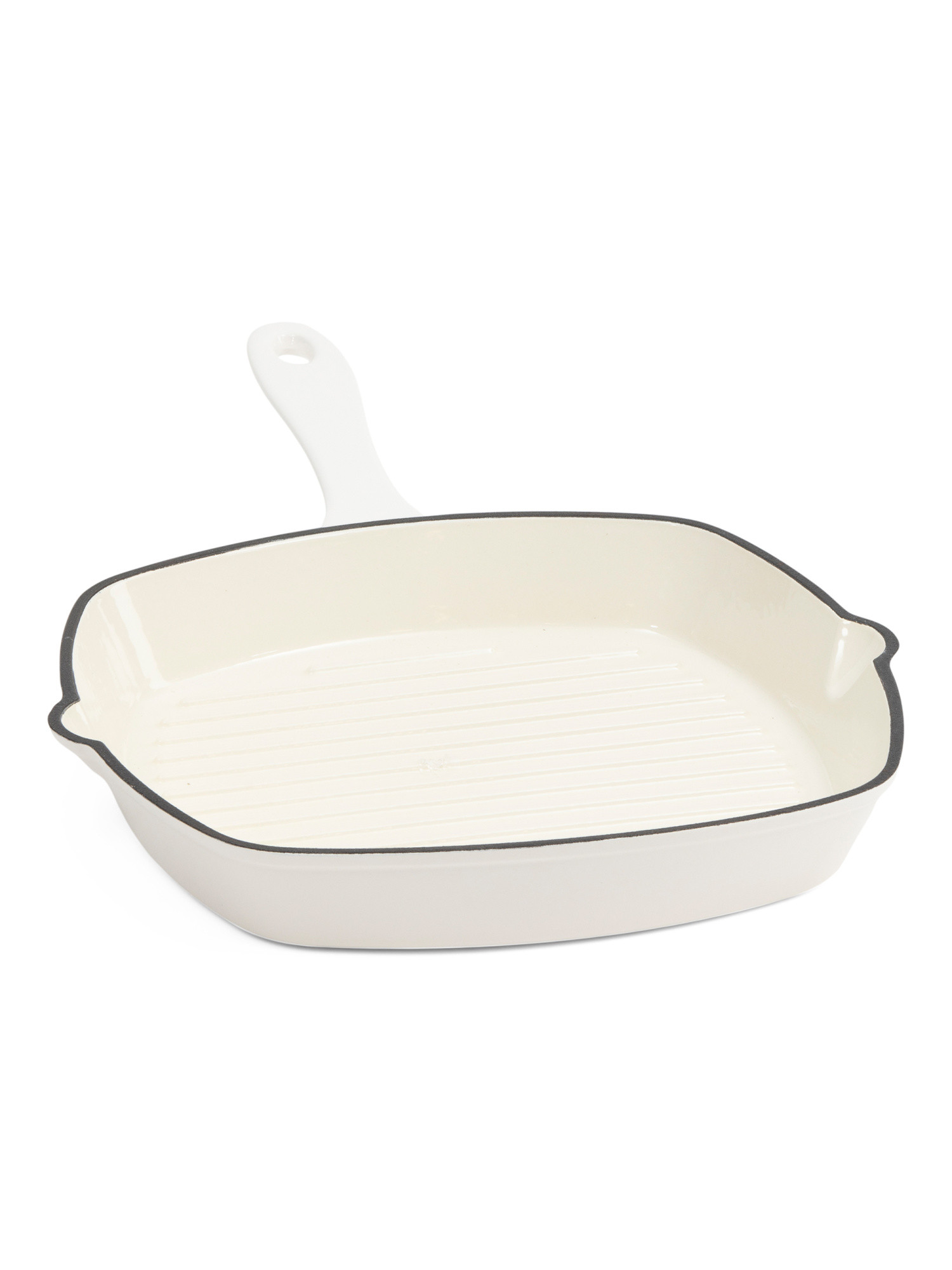 10.5in Enameled Cast Iron Grill Fry Pan | TJ Maxx