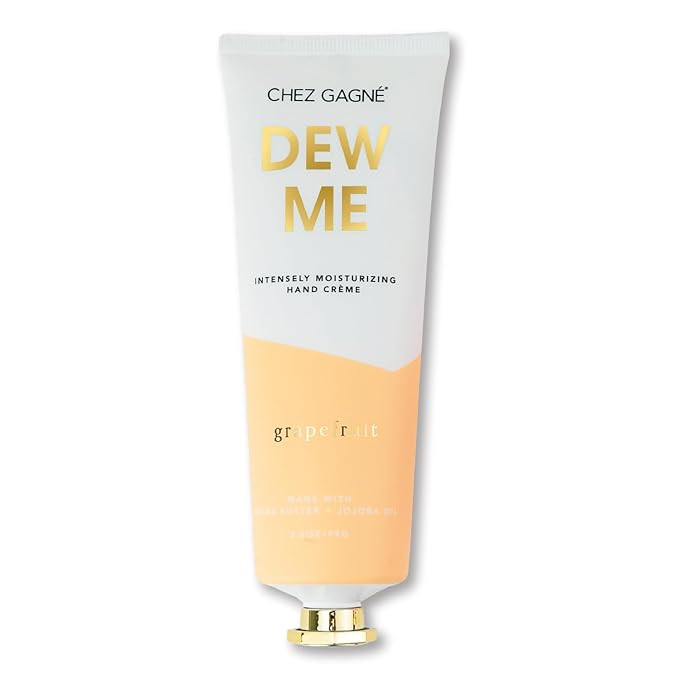 Chez Gagné Dew Me Hand Crème - Grapefruit Scented, 3.4oz, Intensely Moisturizing, No Parabens, ... | Amazon (US)
