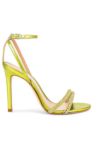 Gaga Sandal in Green Yellow | Revolve Clothing (Global)