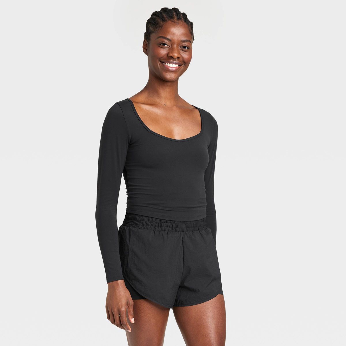 Women's Everyday Soft Long Sleeve Top - All in Motion™ | Target