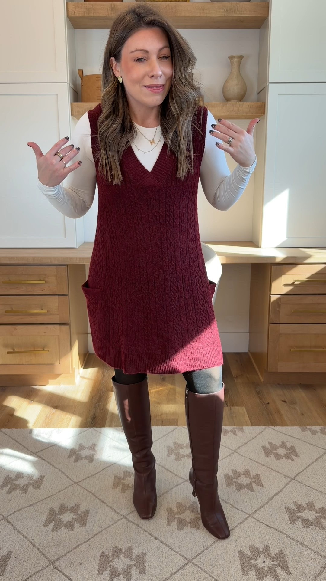 Amazon holiday outfit!!! 
Wearing a small 

#LTKHoliday #LTKSaleAlert #LTKBump