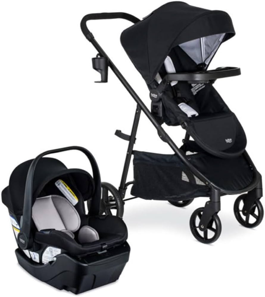 Britax Willow Brook Baby Travel System, Infant Car Seat and Stroller Combo with Aspen Base, Click... | Amazon (US)
