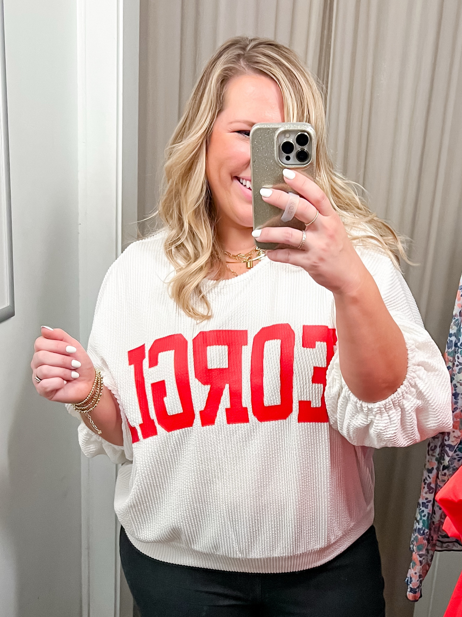 Obsessed with this for GA gameday! 

Wearing a large. Code vinicky20 for 20% off! 



#LTKStyleTip #LTKSeasonal #LTKMidsize