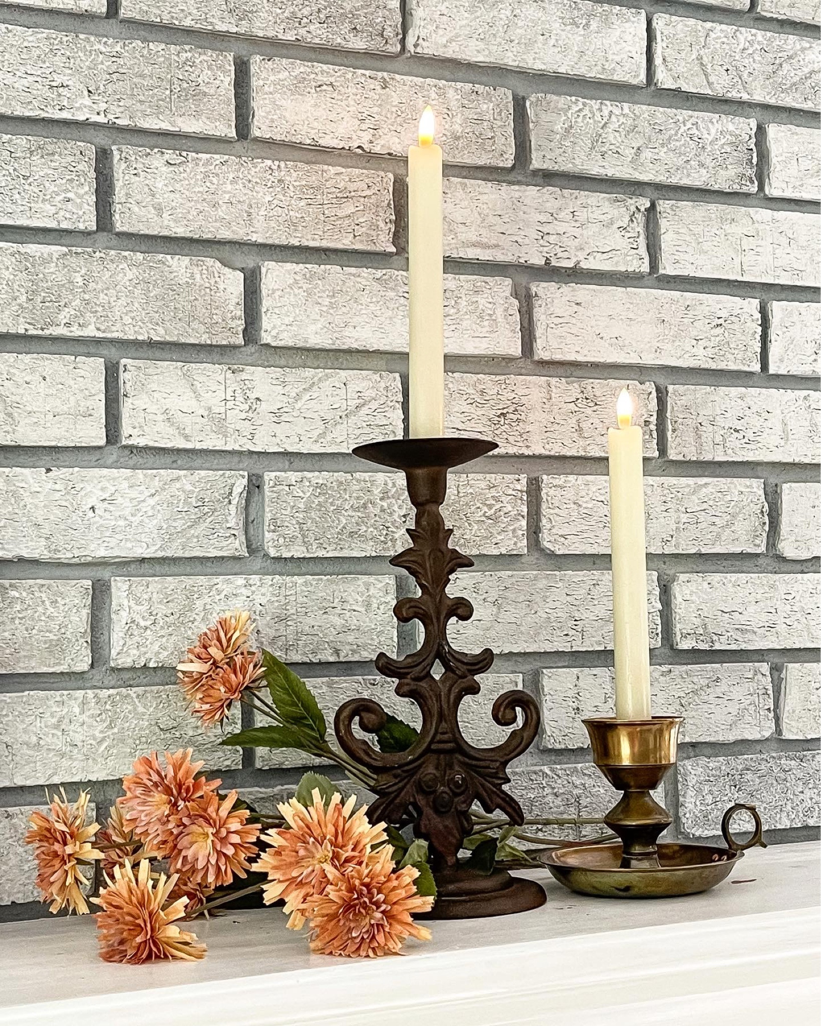 Vintage candle holders 

#LTKSeasonal #LTKhome #LTKstyletip