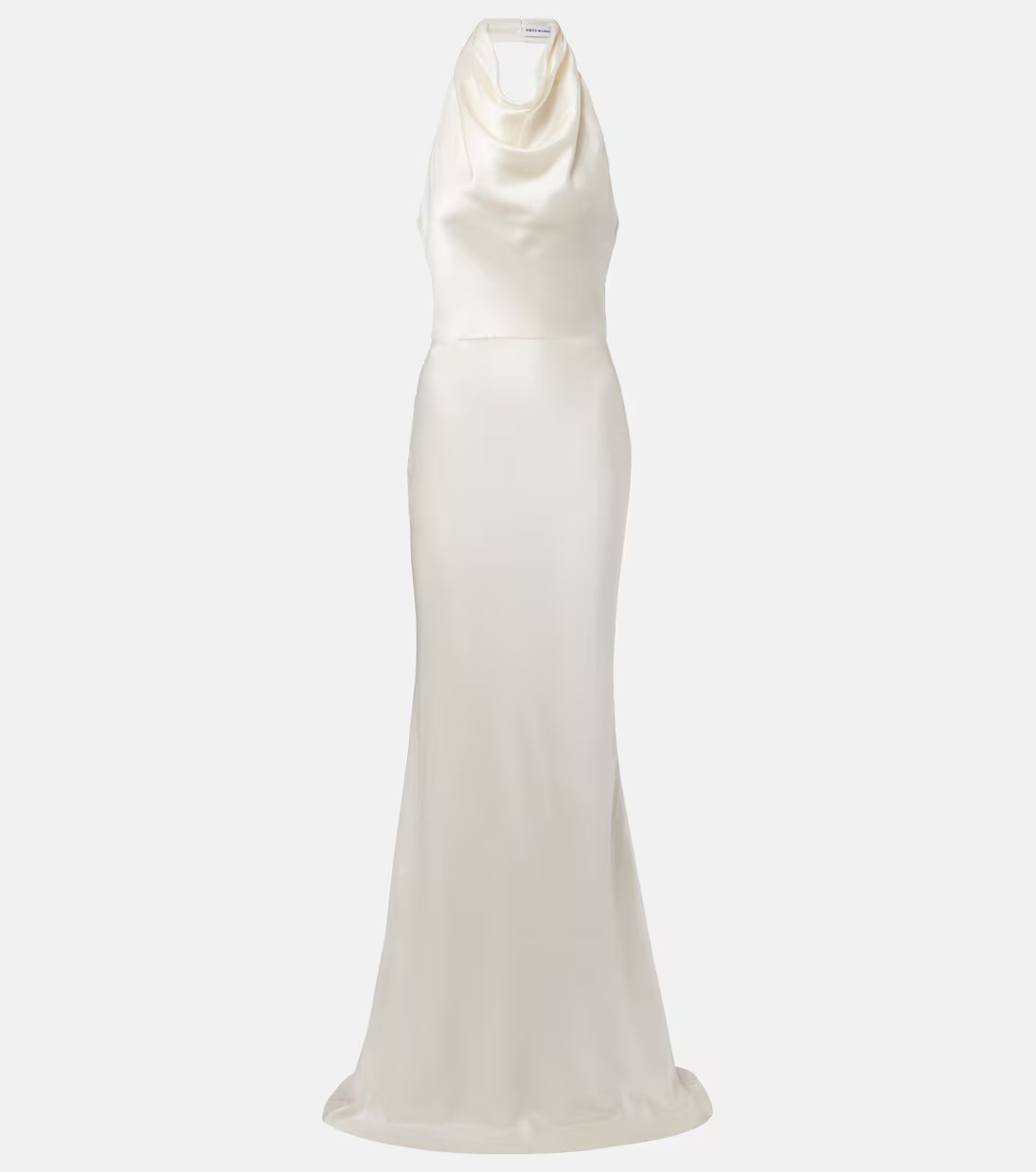 Bridal Attia halterneck silk gown | Mytheresa (US/CA)