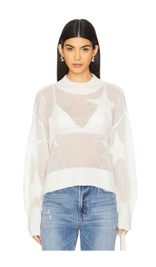 Joslyn Sweater in Ivory Star | Revolve Clothing (Global)
