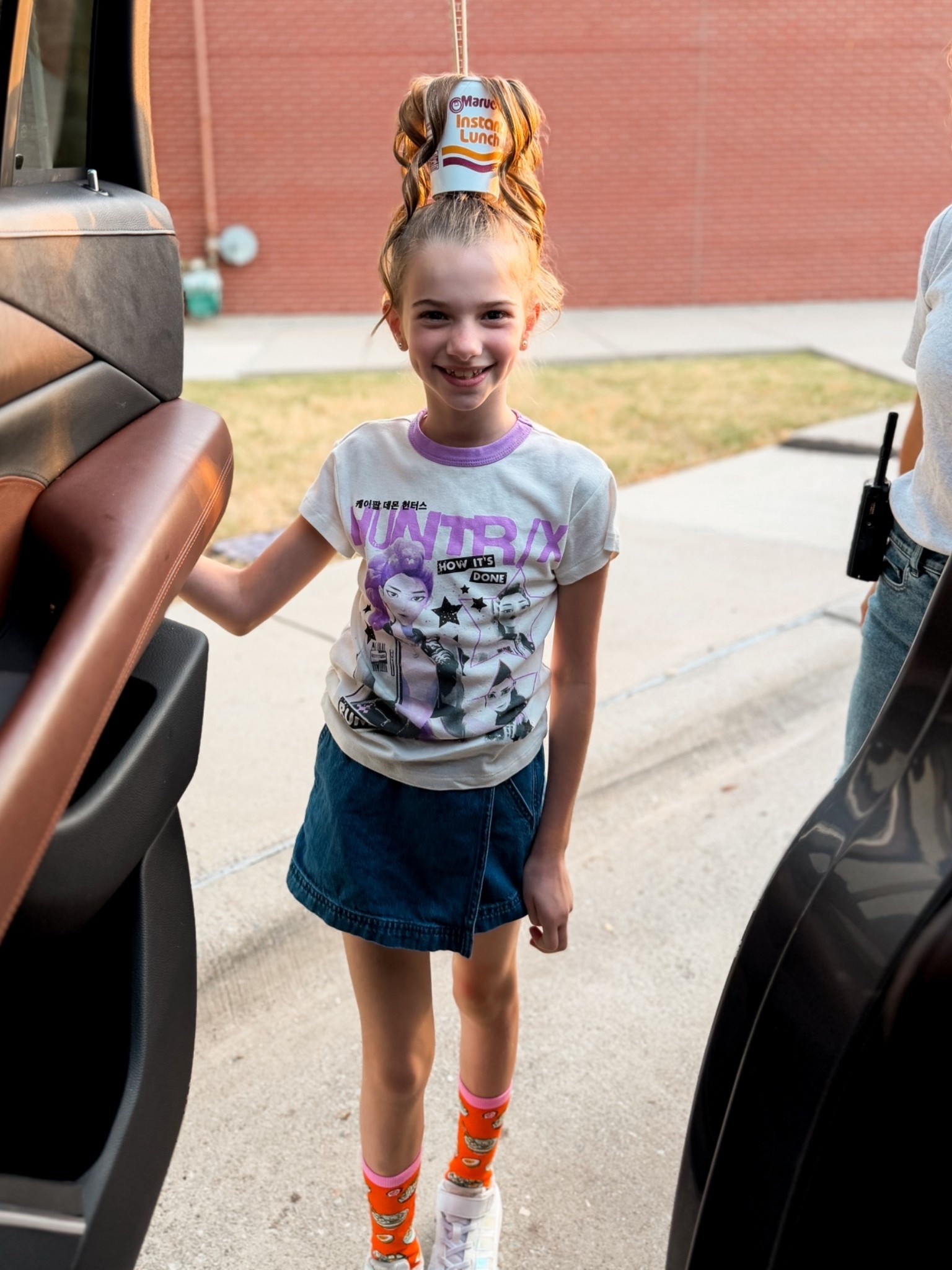 Fiona’s KPOP OOTD 
Can’t link tee but linked similar
She wears this denim skort on repeat and her fav @adidas sneakers are 20% with code COOLDOWN

#LTKootd #LTKSaleAlert #LTKKids