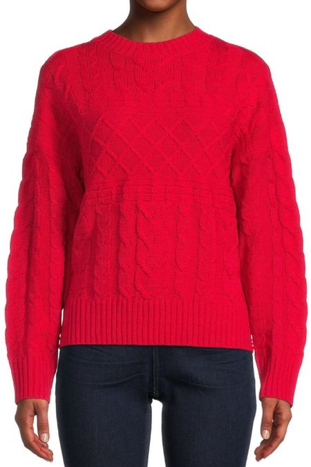 Red holiday sweater from Walmart

#LTKHoliday #LTKGiftGuide #LTKunder50