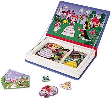 Janod MagnetiBook 63 pc Magnetic Princess Costumes Dress Up Game - Ages 3+ - J02725 | Amazon (US)