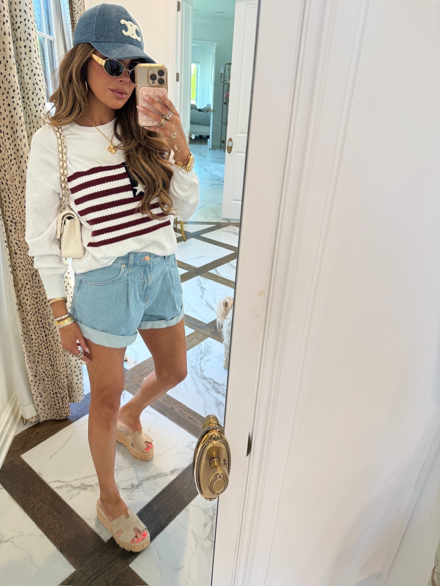 Snag this cute American flag sweater! Perfect for Memorial weekend! ♥️💙

Amazon fashion, Amazon finds, Denim shorts, Emily Gemma

#LTKdayinmylife #LTKSeasonal #LTKootd