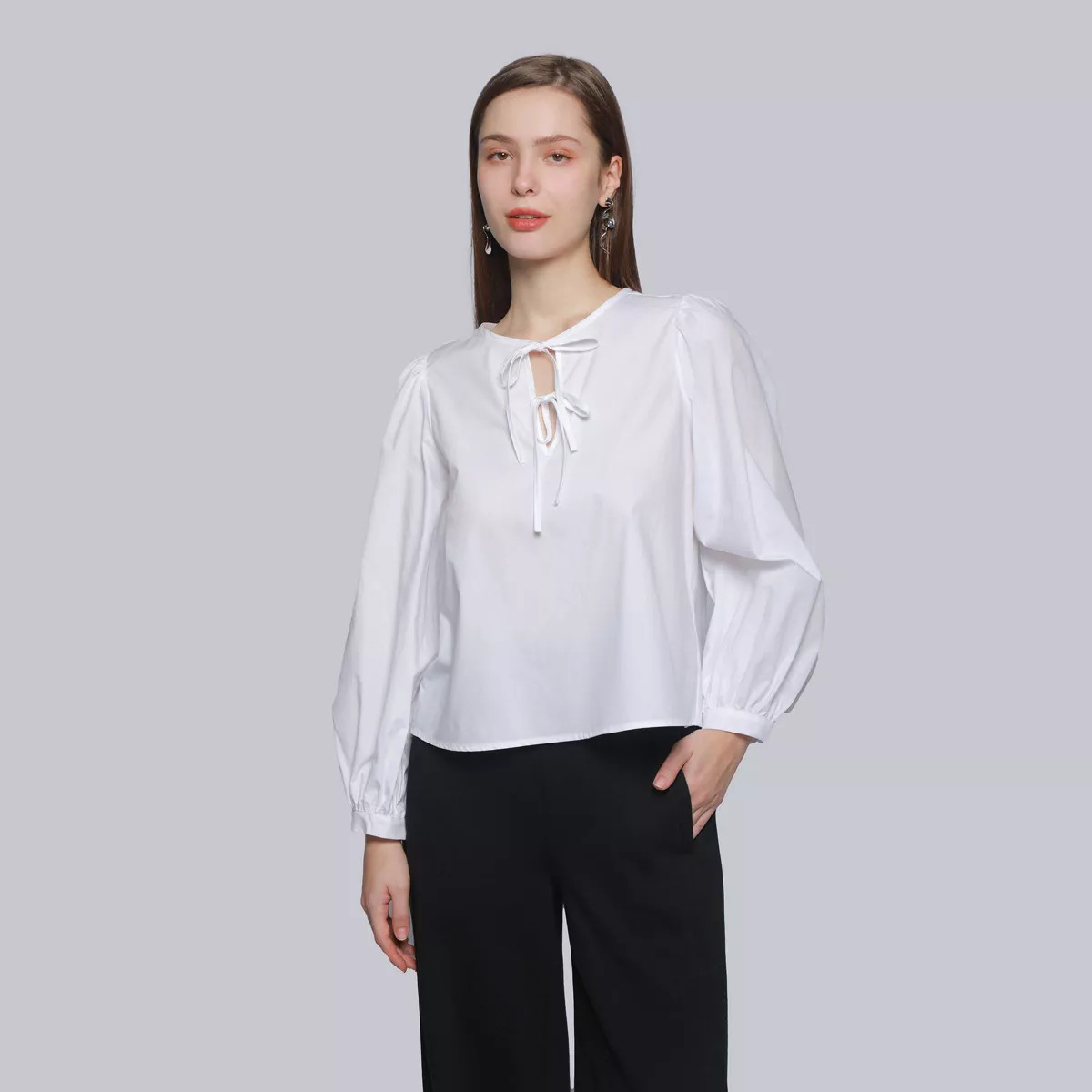 Women's Balloon Long Sleeve Blouse - A New Day™ | Target