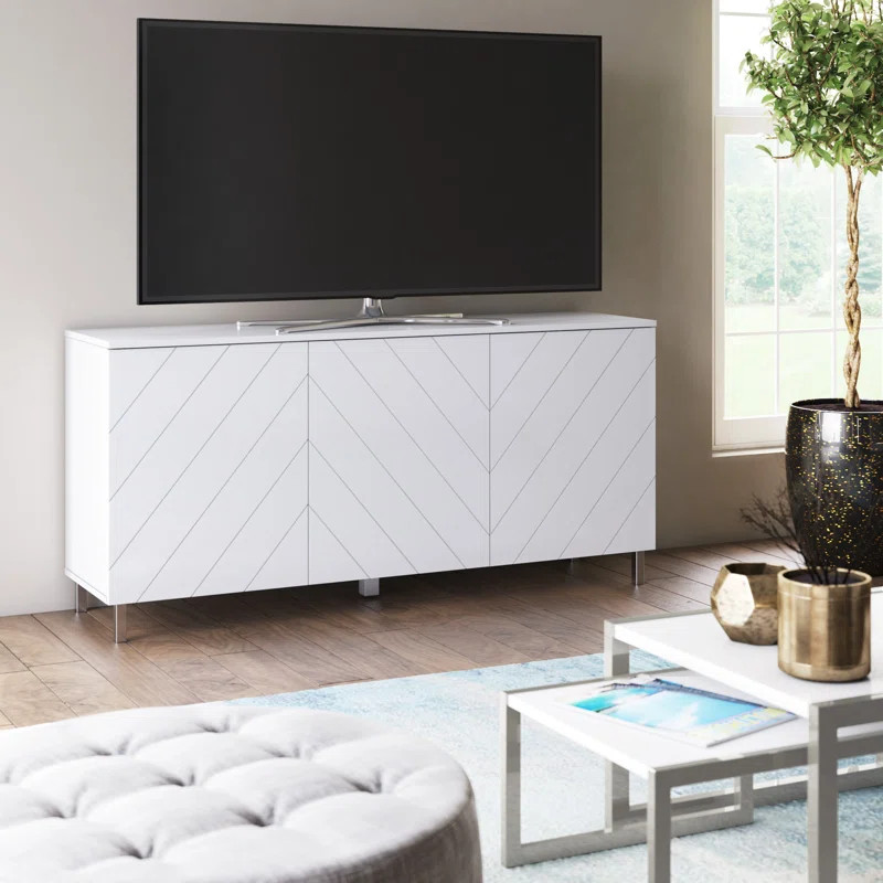 White Myndi 59.5" Wide Sideboard | Wayfair North America