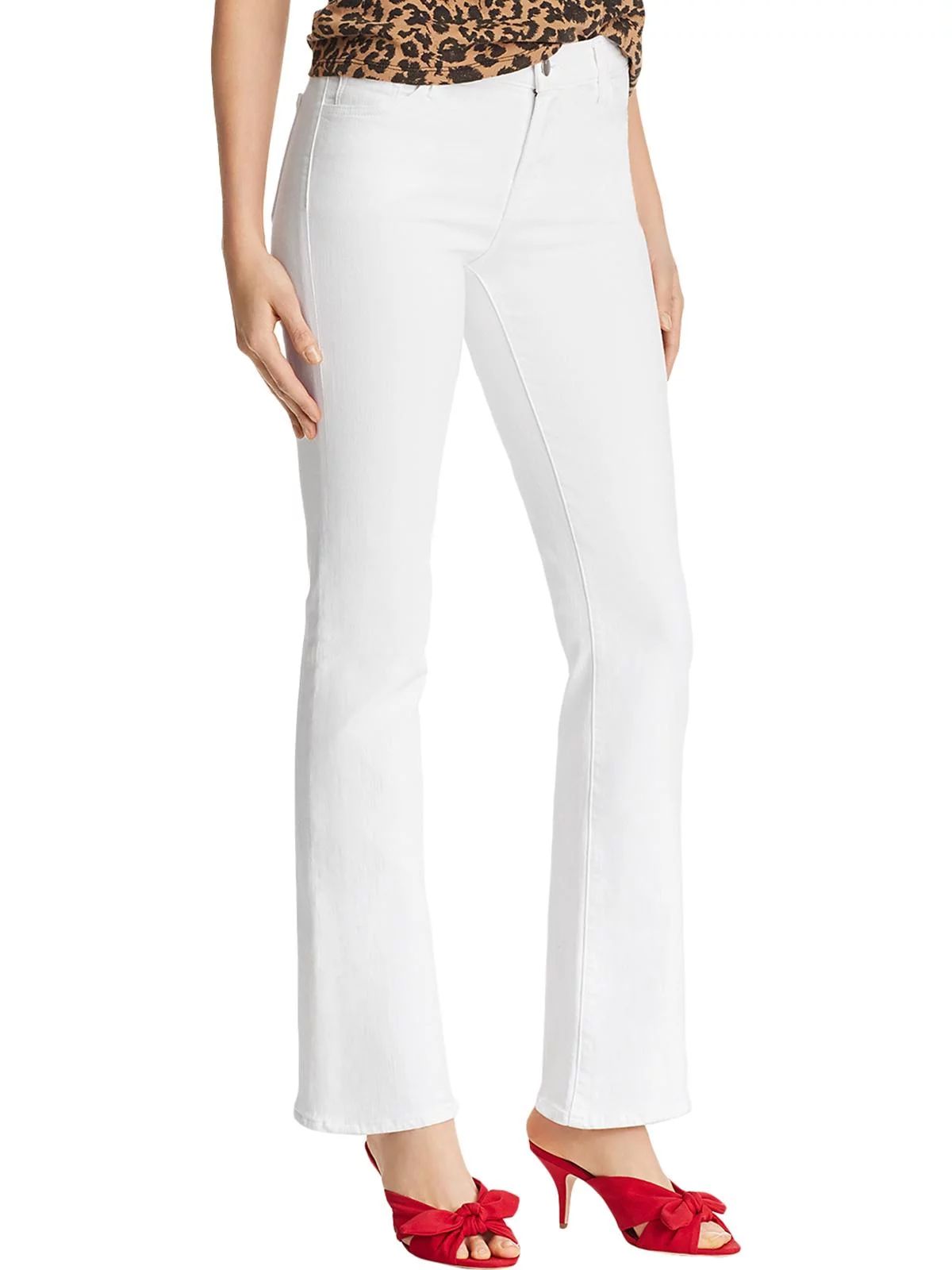 J Brand Womens Sallie Denim Color Wash Bootcut Jeans White 31 - Walmart.com | Walmart (US)