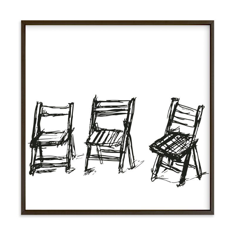 Three Chairs | Minted