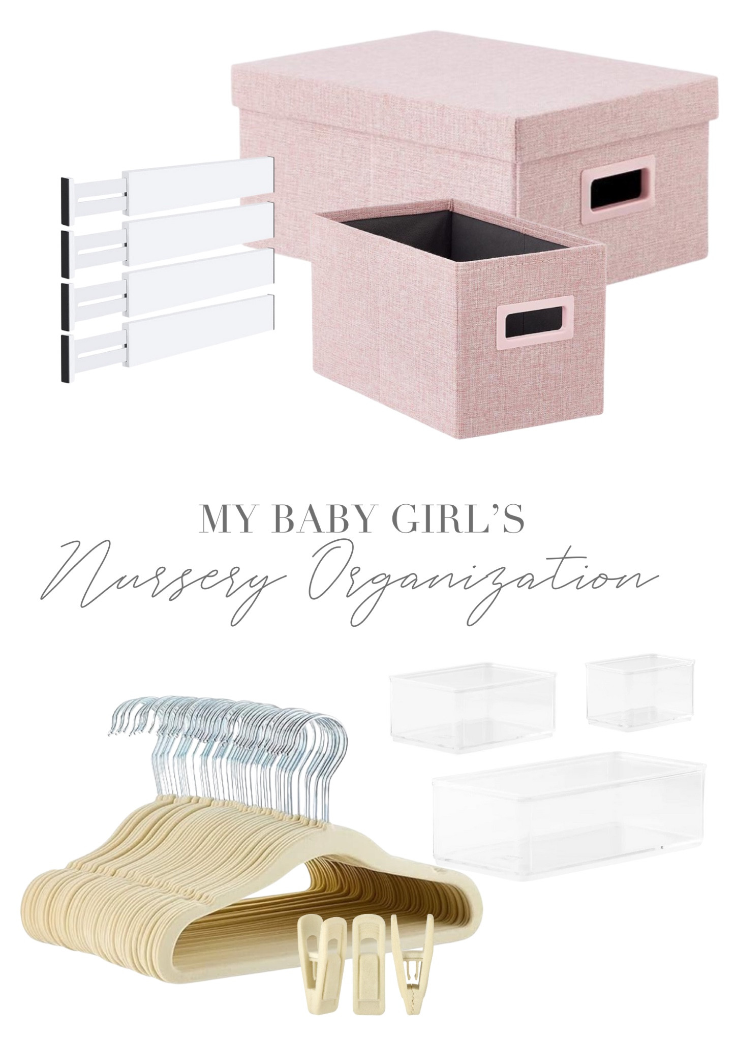 Baby Girl • Nursery Room • Nursery Organization 

#LTKBaby #LTKFamily #LTKHome