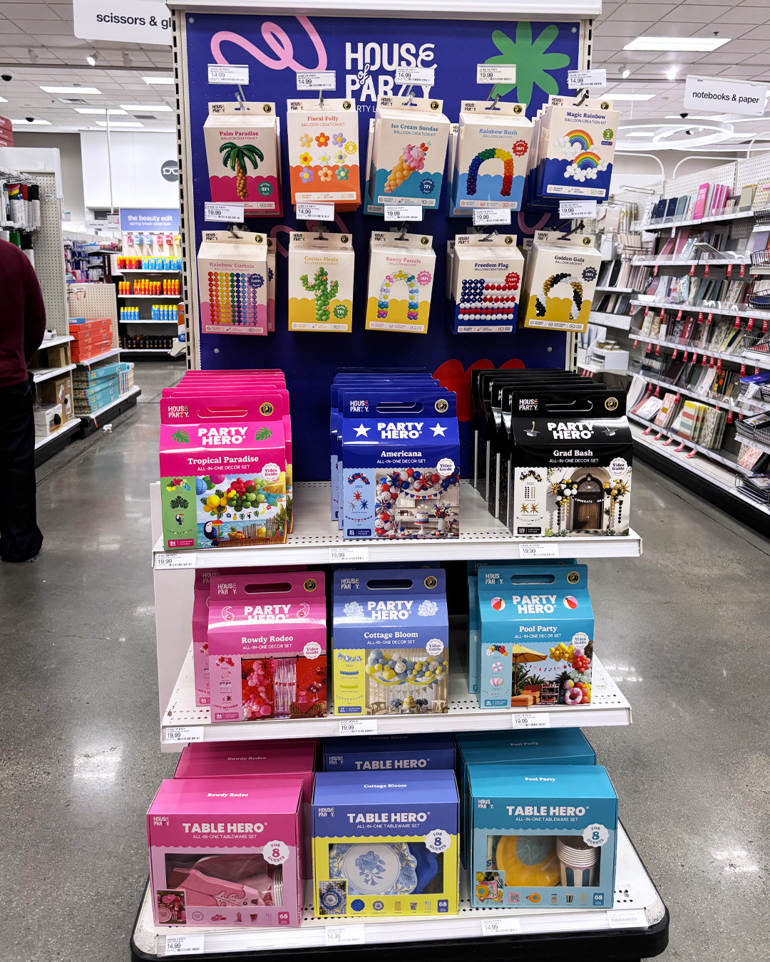 New collection by House of Party is now at Target 🎈 Get a variety of cute balloon kits, all in one decor sets as well as amazing table paper kits

#partysupplies #newattarget 

 #LTKFestival #LTKHome