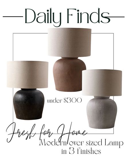 Live the shape of this oversized lamp from magnolia home. Comes in three finishes



#LTKstyletip #LTKhome #LTKsalealert