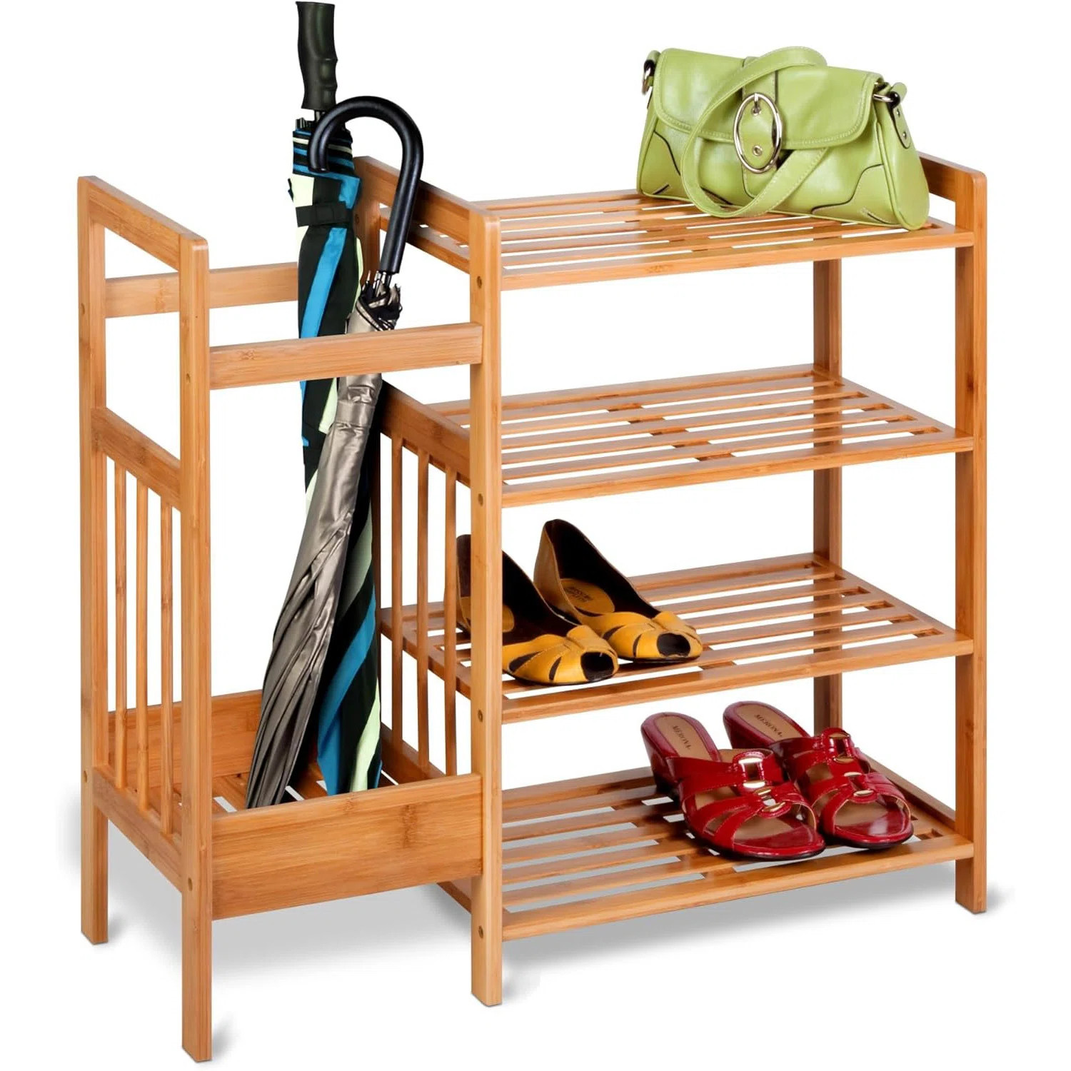 4-Tier Bamboo Entryway Organizer | Wayfair North America