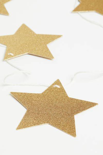 Glittery Star Garland | H&M (US + CA)