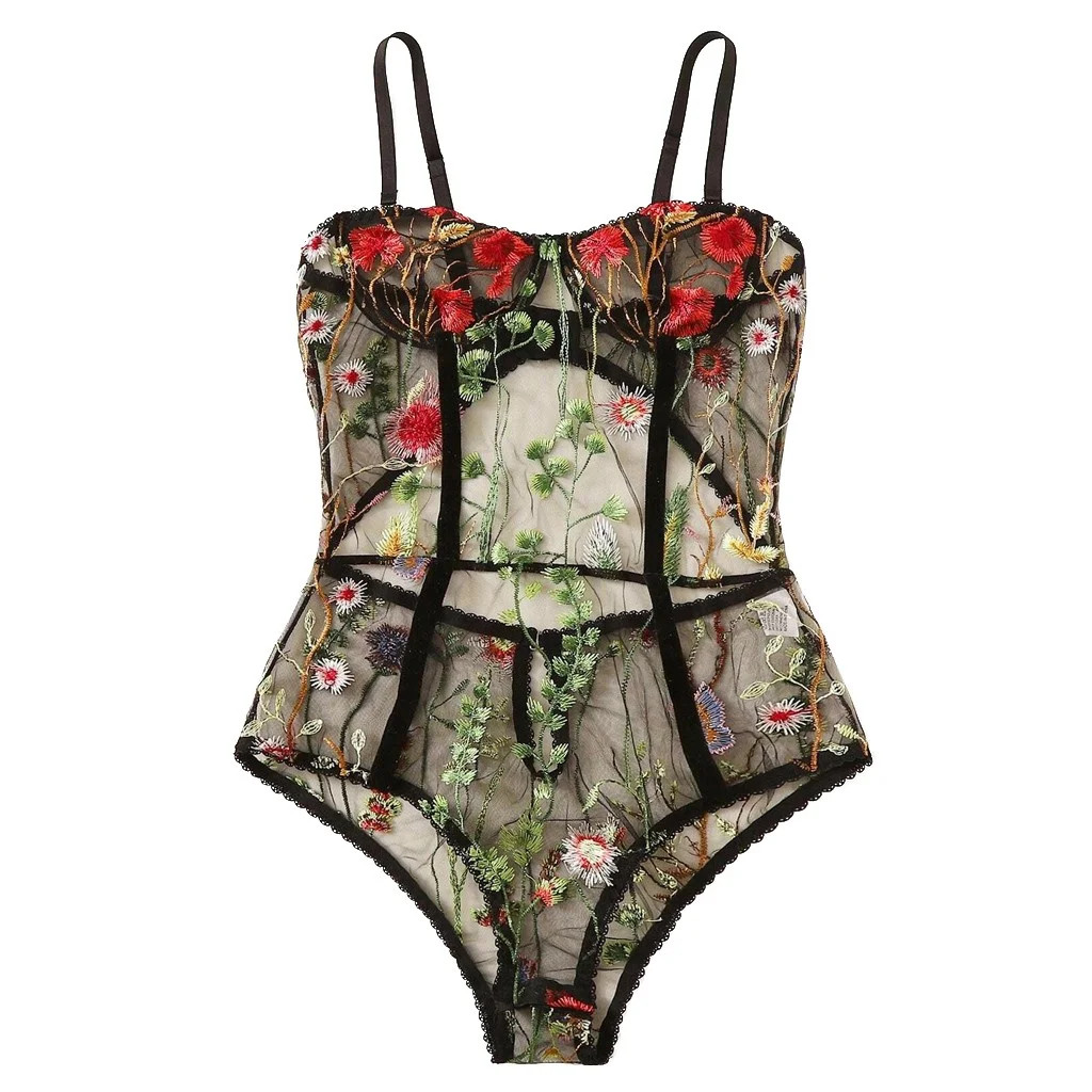 WTXUE Intimates | Jumpsuit Teddy Plus Women Underwear Sleepwear Lace Size Lingerie Bodysuit | 1 P... | Walmart (US)