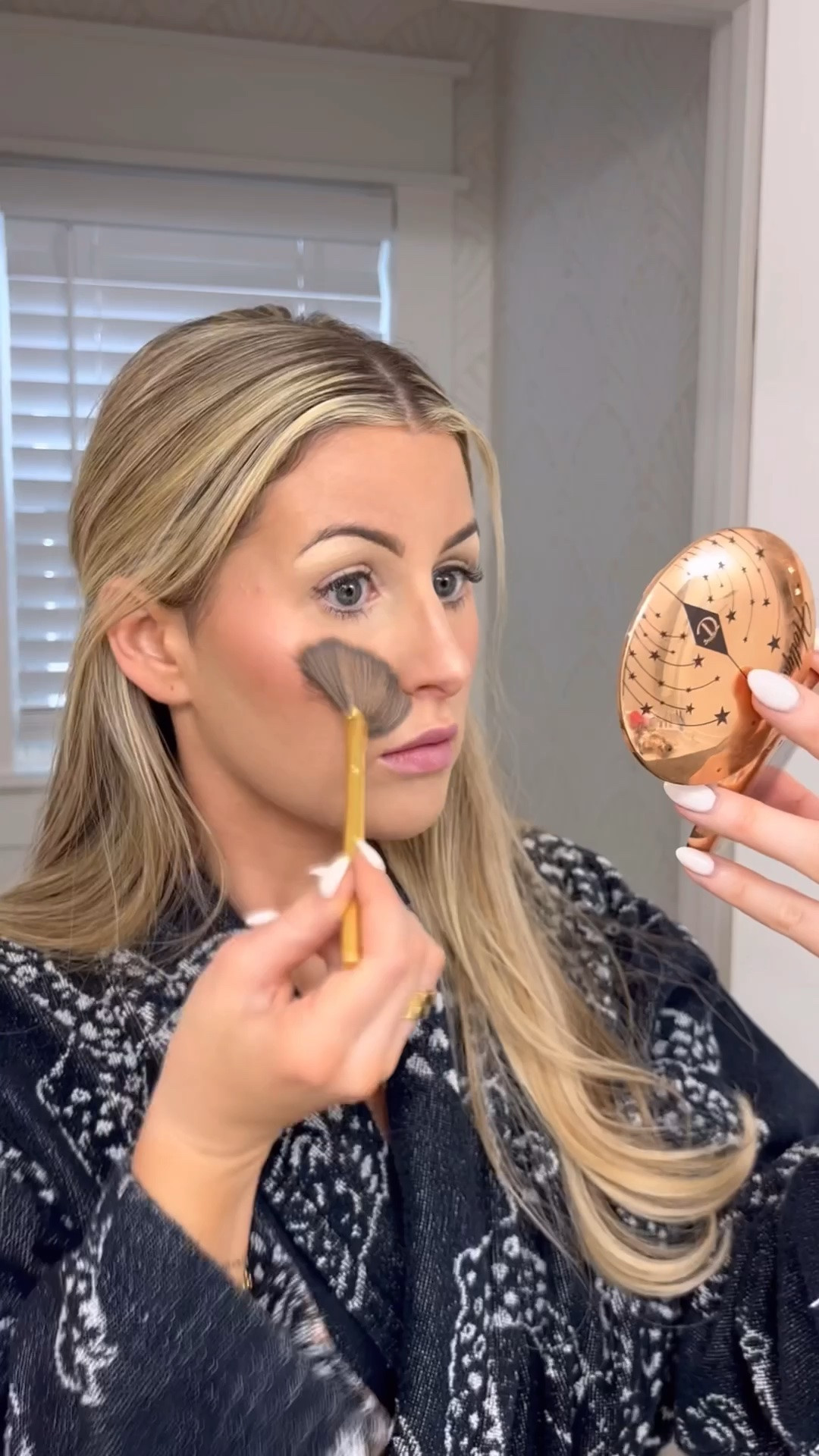 Get ready for dinner with me! 🤎🍸 wearing shade 260 in this foundation! It’s the best! 

Also my brown dress is really old but the brand is house of cb.!

#LTKvlog #LTKdayinmylife #LTKgrwm