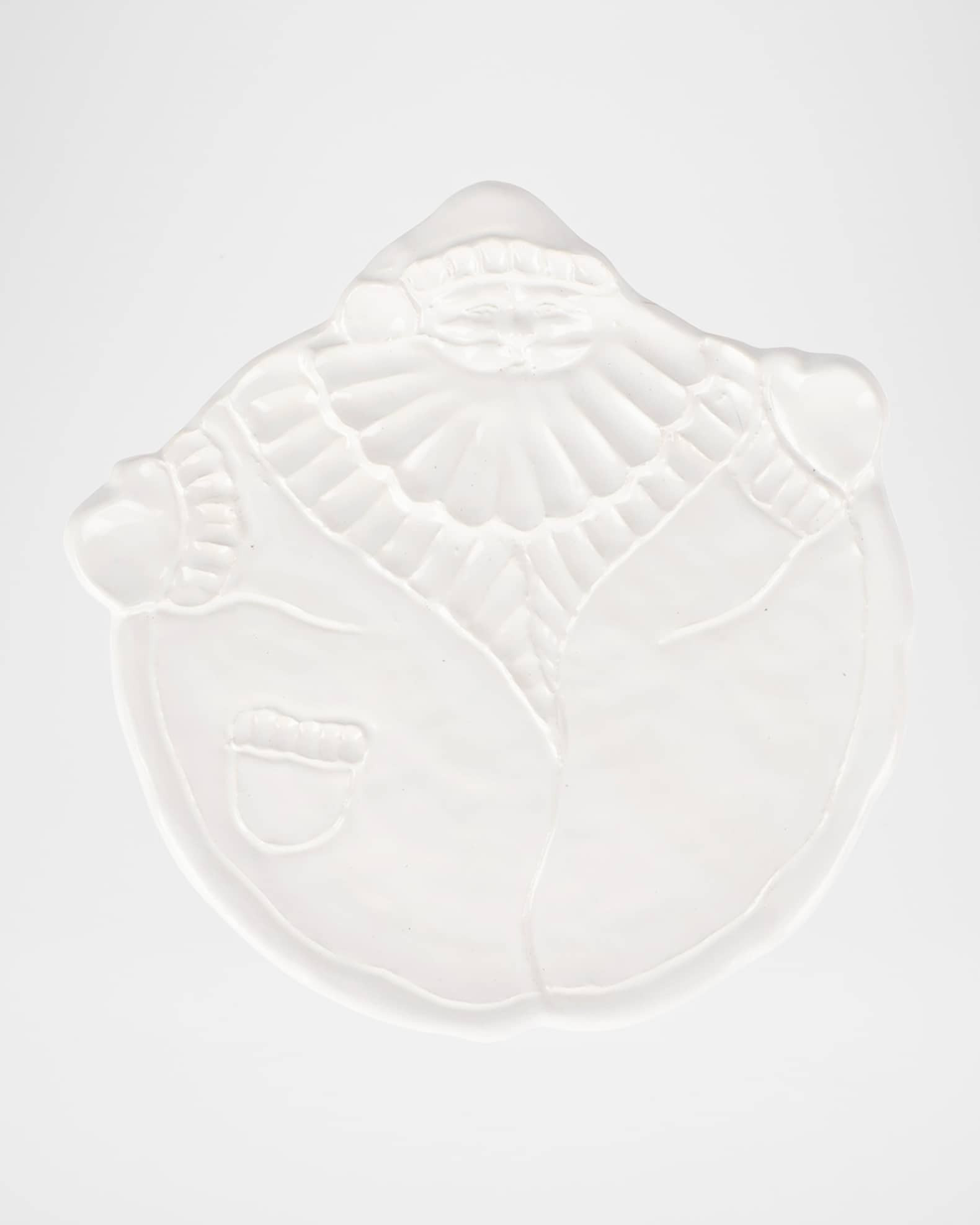 Pietra Natale Figural Santa Salad Plate | Neiman Marcus