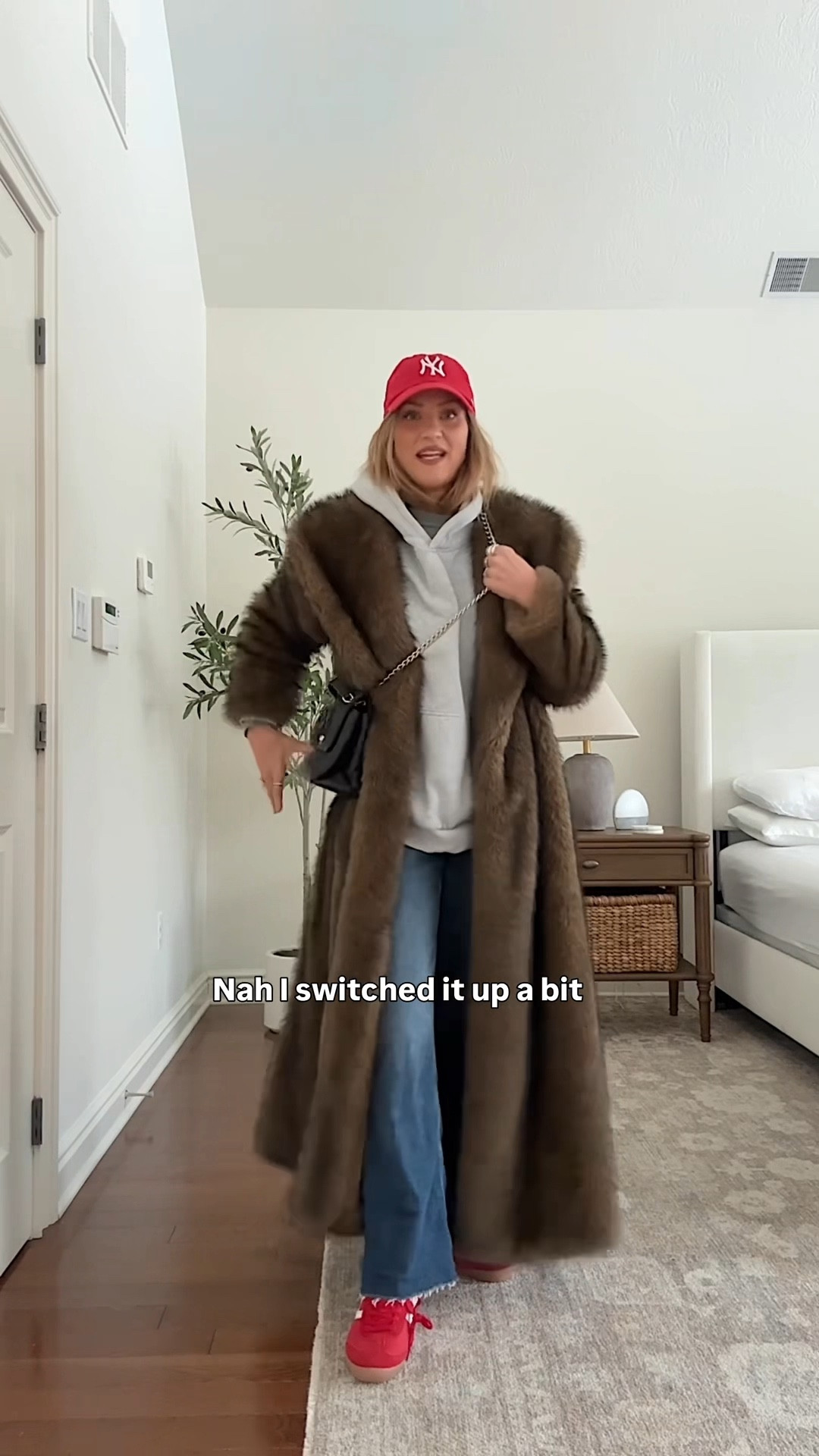 Maxi faux fur coat and it’s SO warm. 🔥

#LTKootd #LTKgrwm #LTKSaleAlert