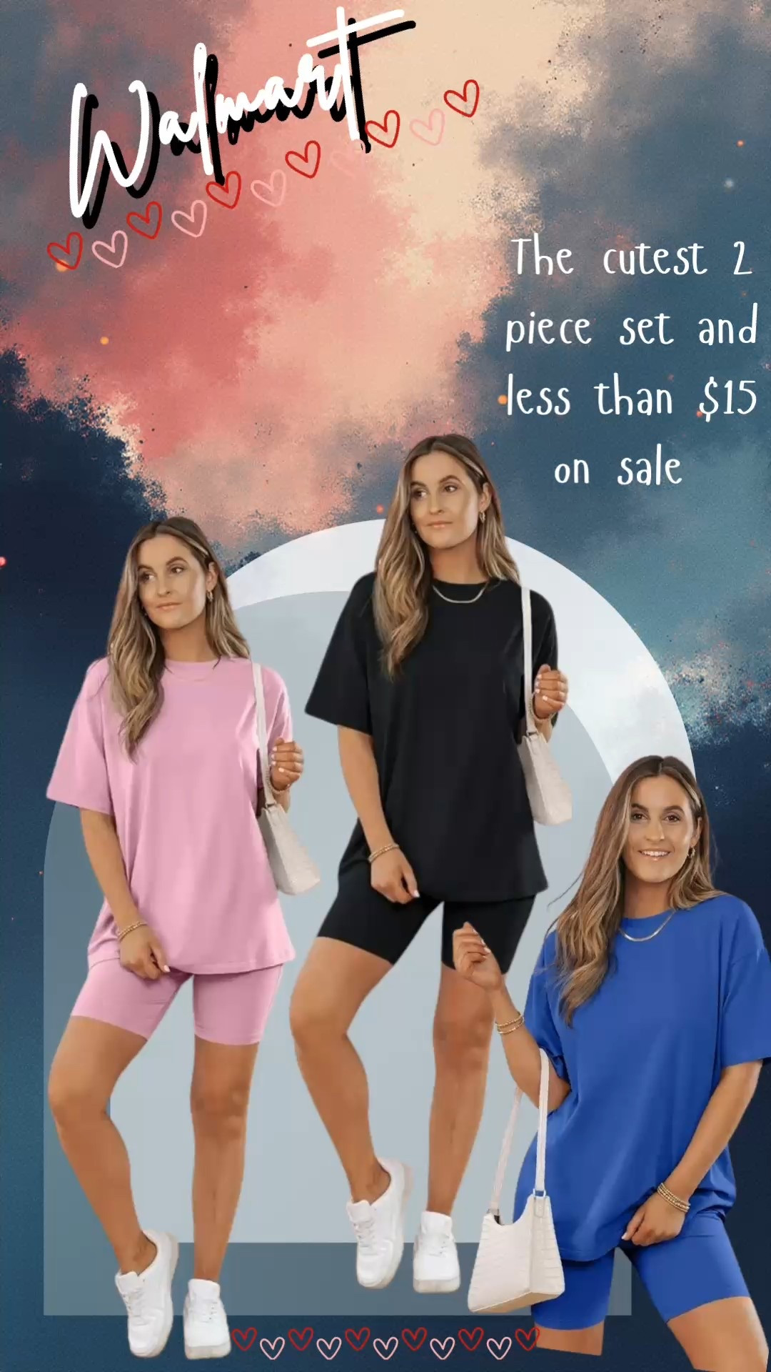 Wow! 2 piece set for less than $15?! #walmartpartner #momlife #twopiecewear #fyp #deals 

#LTKSaleAlert #LTKootd #LTKmomlife