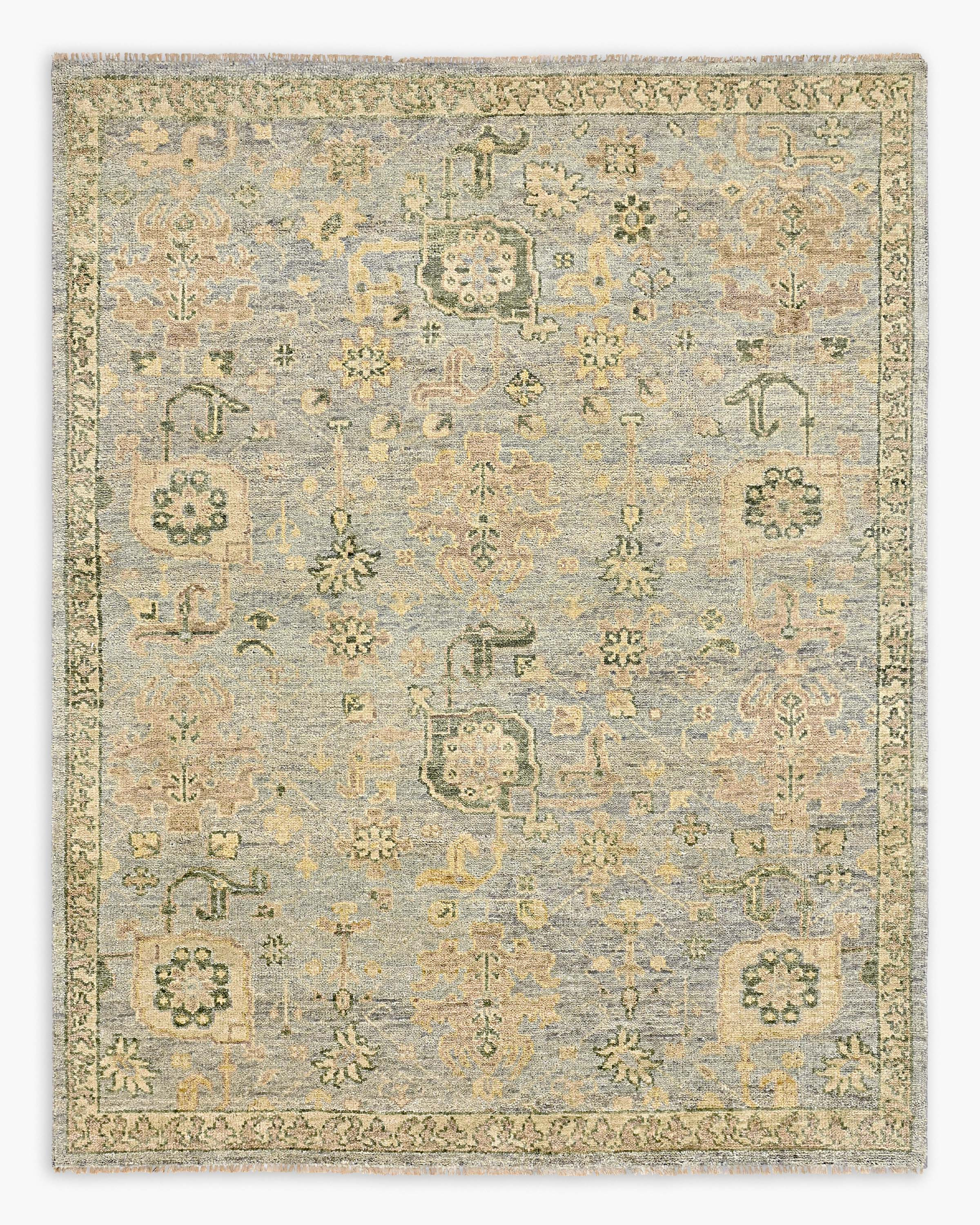 Quince | Saoirse Hand-Knotted Wool Rug in Tan, Size 3' x 5' | Quince