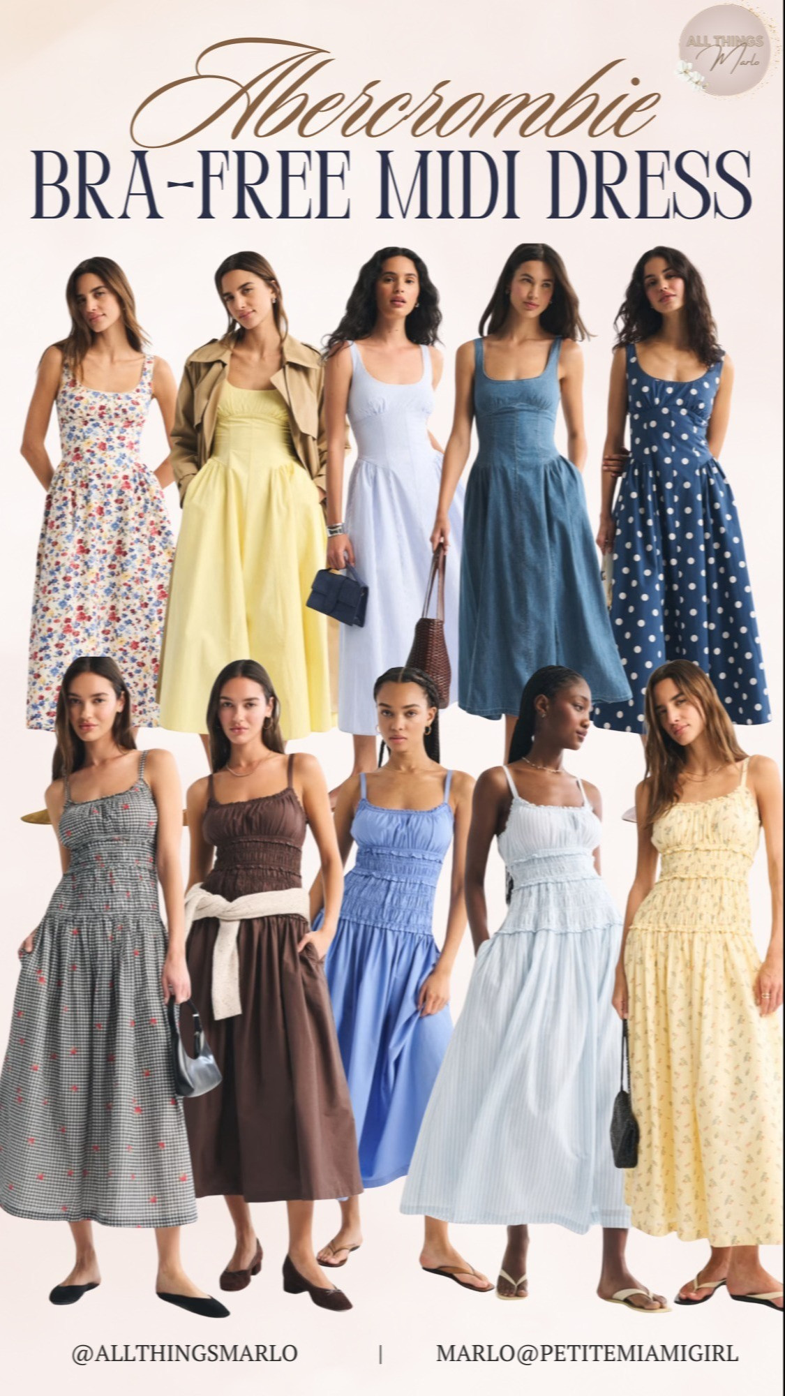 Abercrombie Bra-free Midi Dresses 
#brafreedress #springdresses

 

#LTKOver40 #LTKootd #LTKmomlife