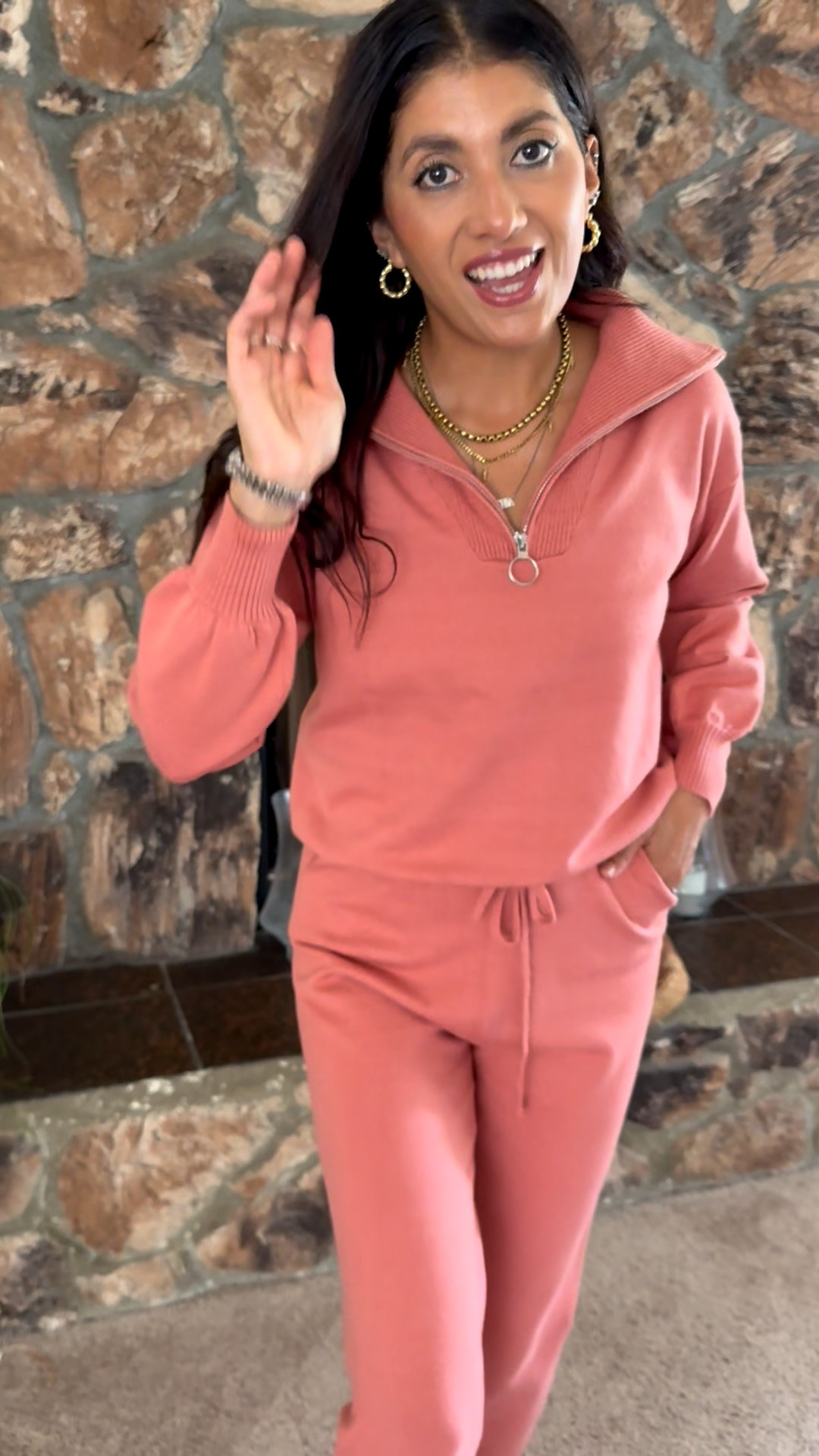 Cozy chic for the season 🤍 This two-piece long sleeve zip-up knit pullover jogger set is the perfect mix of casual + elevated. I grabbed it in size XS and it fits like a dream—so comfy yet put together. Perfect for coffee runs, travel days, or just lounging in style. I’ll definitely be living in this set all season long! 🍂✨ Shop this Amazon knit jogger set before it sells out!


two piece knit set, long sleeve zip up pullover, jogger pants set, Amazon matching set, cozy fall outfit, knit lounge set, athleisure jogger set, casual two piece outfit, knit pullover and joggers, fall fashion Amazon

#LTKFallSale #LTKFindsUnder50 #LTKStyleTip