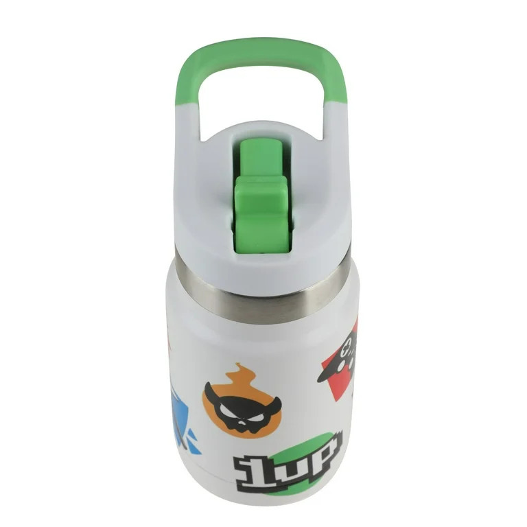 Ozark Trail 12 oz Double Wall Stainless Steel Kid's Bottle, Digital Gamer | Walmart (US)