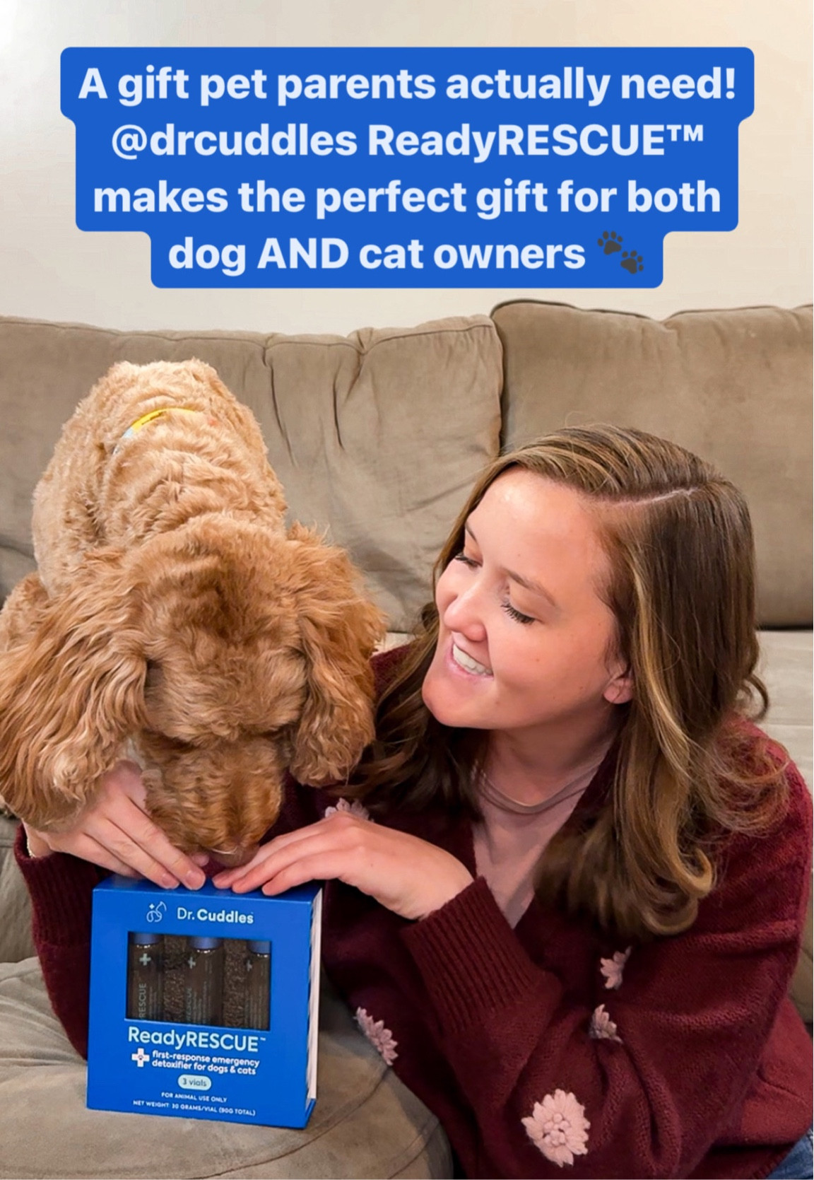 What would you do if your pet ate something toxic by accident?? 🐶 

ReadyRESCUE gives both dog AND cat owners peace of mind when it comes to curious and mischievous pets! 🐾 It is an emergency essential for any pet household that allows you to initiate life-saving treatment when time matters most, helping to bind toxins before they can enter your pet's bloodstream.

#LTKtravel #LTKGiftGuide #LTKHoliday