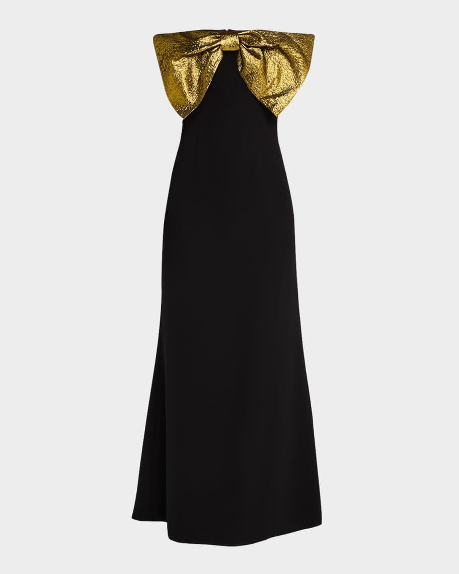 Dali Strapless Crepe Dress | Neiman Marcus